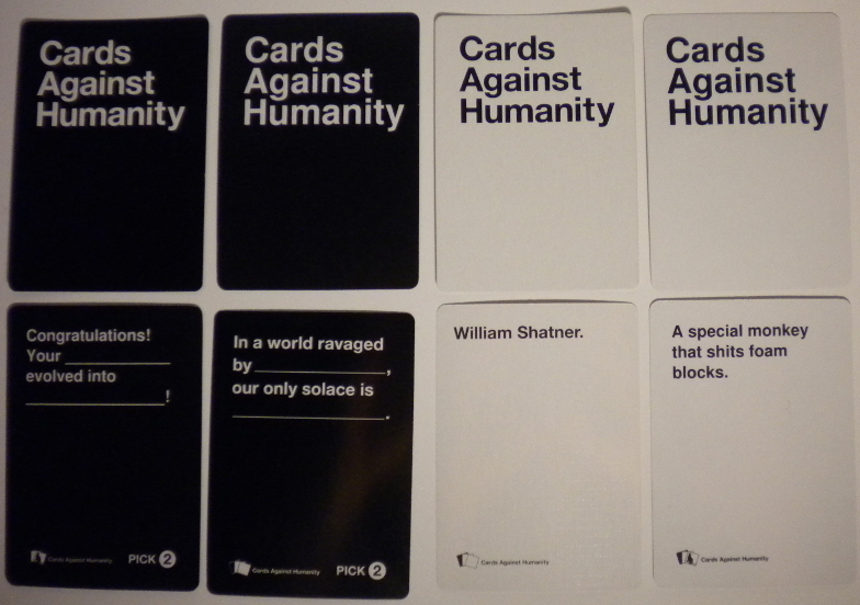 Personalized Cards Against Humanity